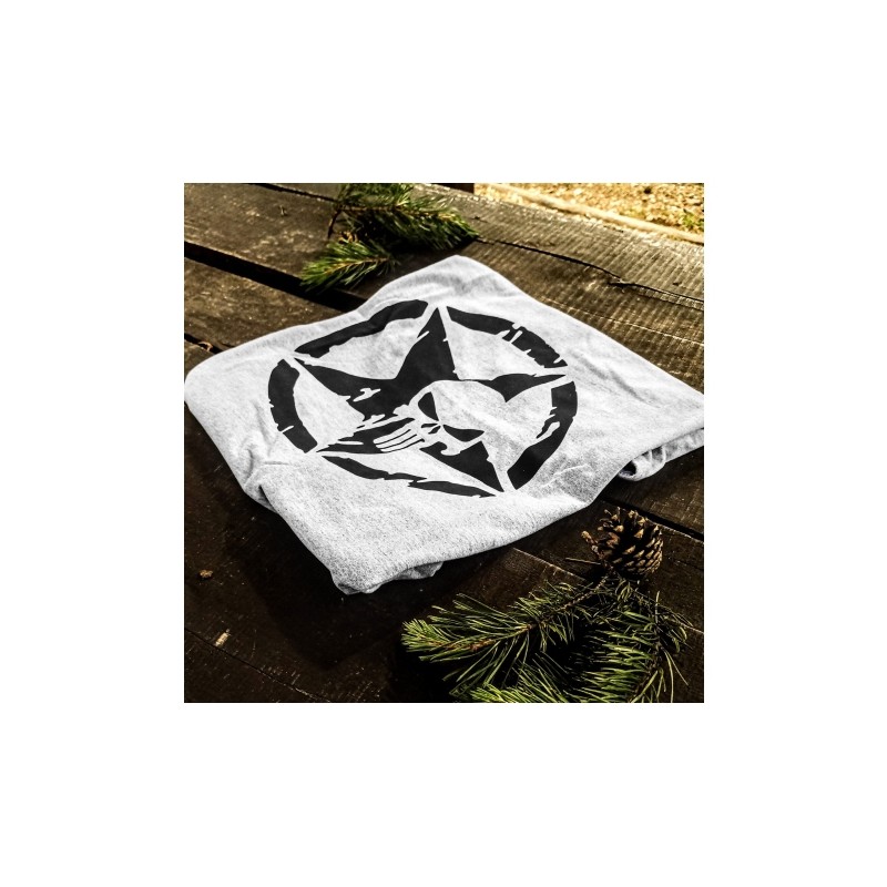   Koszulka męska TigerWood Military Punisher szara - 4 - Koszulki i koszule