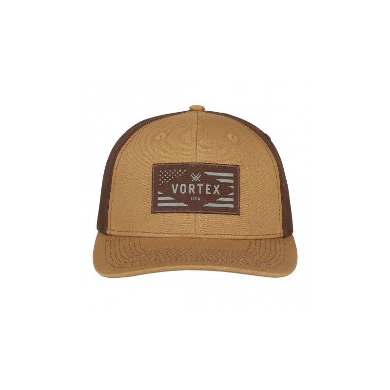   Czapka z daszkiem męska Vortex Rank and File piaskowo-brązowa - 1 - Letnie