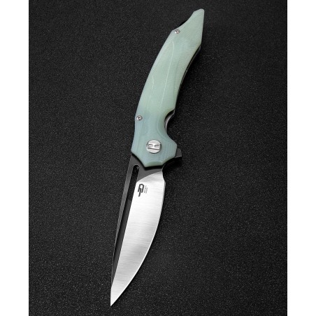 Nóż Bestech Ornetta Jade G10, Black Finish / Satin D2 by Kombou (BG50D) Nóż Bestech Ornetta Jade G10, Black Finish / Satin D2 by Kombou (BG50D)