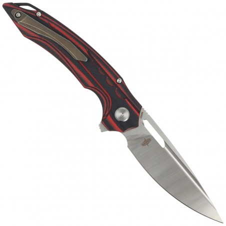 Nóż Bestech Ornetta Carbon Fiber / Red G10, Stonewash / Satin N690 by Kombou (BL02B) Nóż Bestech Ornetta Carbon Fiber / Red G10, Stonewash / Satin N690 by Kombou (BL02B)