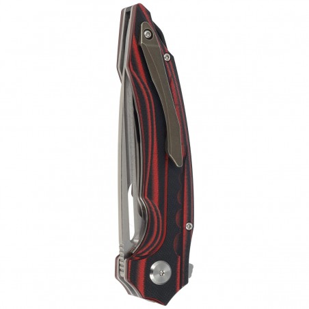Nóż Bestech Ornetta Carbon Fiber / Red G10, Stonewash / Satin N690 by Kombou (BL02B) Nóż Bestech Ornetta Carbon Fiber / Red G10, Stonewash / Satin N690 by Kombou (BL02B)