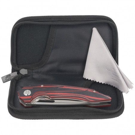 Nóż Bestech Ornetta Carbon Fiber / Red G10, Stonewash / Satin N690 by Kombou (BL02B) Nóż Bestech Ornetta Carbon Fiber / Red G10, Stonewash / Satin N690 by Kombou (BL02B)