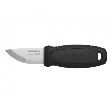   Nóż Morakniv Eldris czarny z zestawem Neck Knife stal nierdzewna - 1 - Noże z głownią stałą