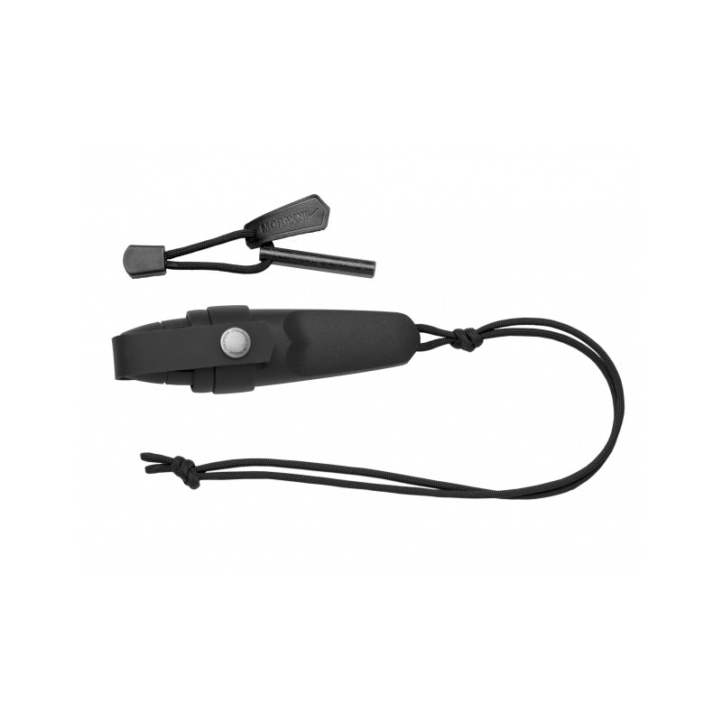   Nóż Morakniv Eldris czarny z zestawem Neck Knife stal nierdzewna - 2 - Noże z głownią stałą