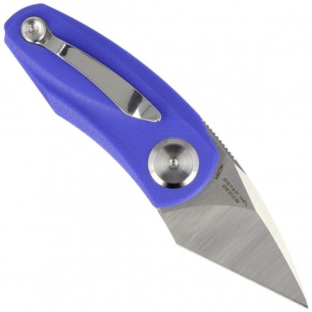Nóż Bestech Tulip Blue G10, Satin / Stonewash 14C28N by Ostap Hel (BG38D)