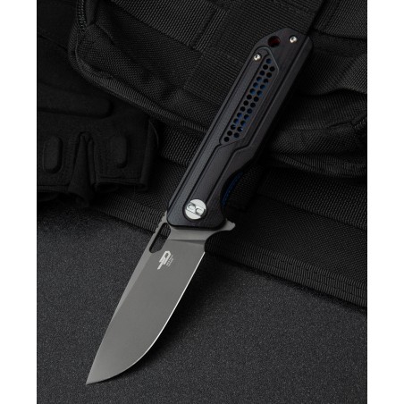 Nóż Bestech Circuit Black G10, Gray Titanized K110 (BG35A-2)