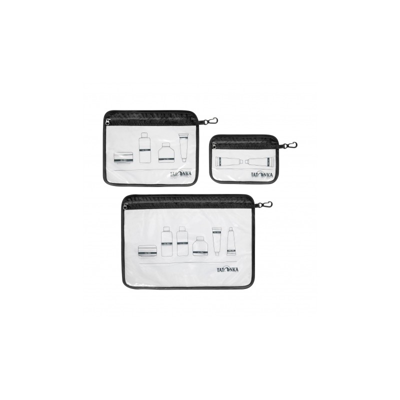   Zestaw Tatonka torebek lotniczych, kolor czarny - 1 - INNE