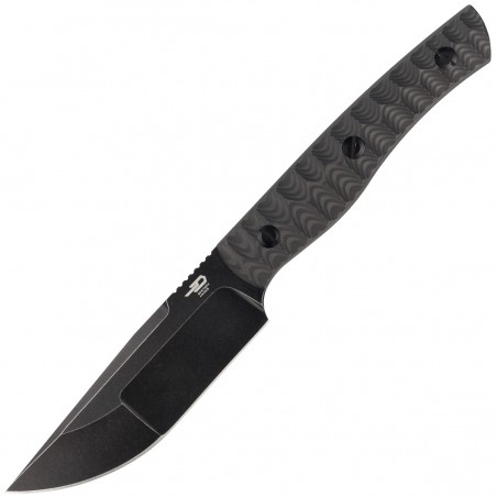 Nóż Bestech Heidi Blacksmith2 Carbon Fiber, Black Stonewashed CPM S35VN by Heidi (BFK04B)