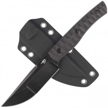 Nóż Bestech Heidi Blacksmith2 Carbon Fiber, Black Stonewashed CPM S35VN by Heidi (BFK04B)