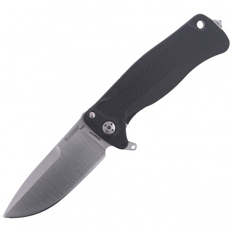 Nóż LionSteel SR22A Black Aluminum, Satin Sleipner by Molletta (SR22A BS)