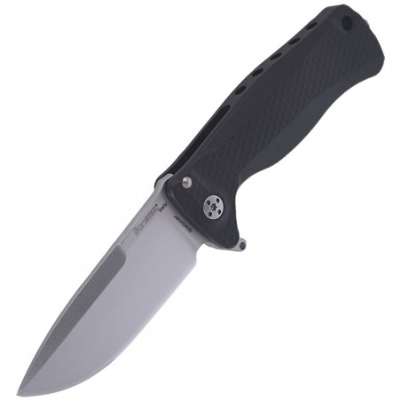 Nóż LionSteel SR22A Black Aluminum, Satin Sleipner by Molletta (SR22A BS)