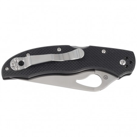 Nóż Spyderco Byrd Harrier 2 Black G-10, Combo Edge (BY01GPS2)