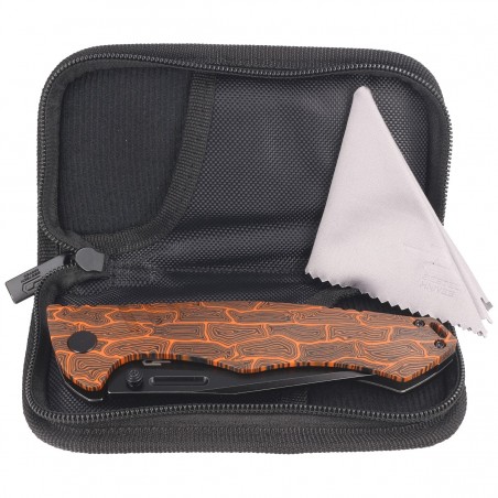 Nóż Bestech Keen II Black Orange Damascus G10 / Titanium, Black Stonewashed CPM S35VN by Koens Craft (BT2301F) Nóż Bestech Keen II Black Orange Damascus G10 / Titanium, Black Stonewashed CPM S35VN by Koens Craft (BT2301F)