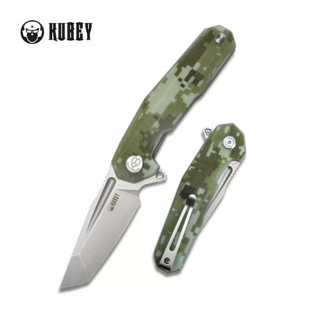 Nóż Kubey Carve Camo G10, Bead Blasted AUS-10 (KB237H) Nóż Kubey Carve Camo G10, Bead Blasted AUS-10 (KB237H)