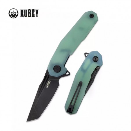 Nóż Kubey Carve Jade G10, Black Stonewashed AUS-10 (KB237F) Nóż Kubey Carve Jade G10, Black Stonewashed AUS-10 (KB237F)