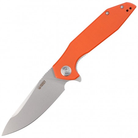 Nóż Kubey Knife Nova Orange G10, Bead Blasted D2 (KU117H)