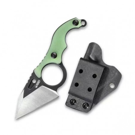Nóż Kubey Knife Hippocam Jade G10, Two Tone D2 (KU166B)