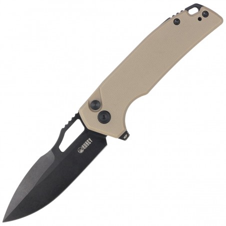 Nóż Kubey Knife RDF Tan G10, Blackwash AUS-10 by HYDRA Design (KU316F) Nóż Kubey Knife RDF Tan G10, Blackwash AUS-10 by HYDRA Design (KU316F)