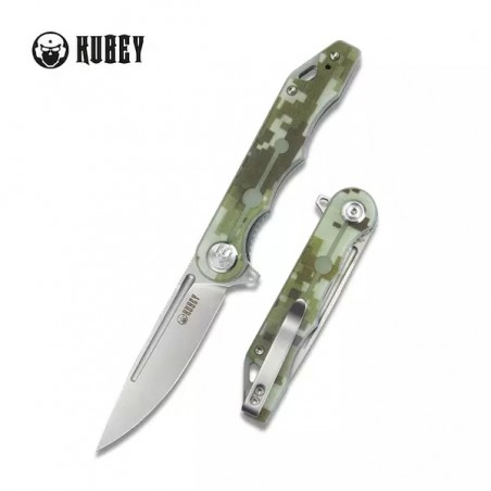Nóż Kubey Knife Mizo Camo G10, Bead Blast AUS-10 by Tiguass (KU312E) Nóż Kubey Knife Mizo Camo G10, Bead Blast AUS-10 by Tiguass (KU312E)