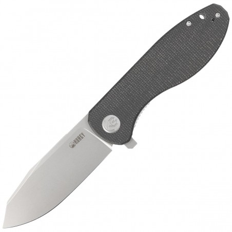 Nóż Kubey Knife Master Chief Black Micarta, Bead Blast AUS-10 by Keanu Alfaro (KU358H) Nóż Kubey Knife Master Chief Black Micarta, Bead Blast AUS-10 by Keanu Alfaro (KU358H)