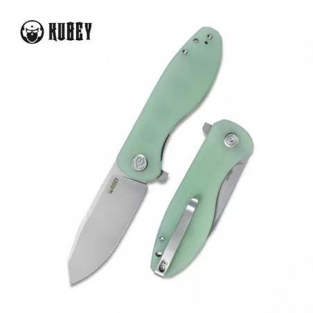Nóż Kubey Knife Master Chief Jade G10, Bead Blast AUS-10 by Keanu Alfaro (KU358C) Nóż Kubey Knife Master Chief Jade G10, Bead Blast AUS-10 by Keanu Alfaro (KU358C)