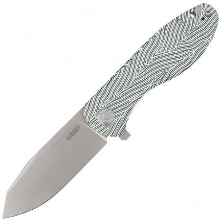 Nóż Kubey Knife Master Chief White Green G10, Bead Blast AUS-10 by Keanu Alfaro (KU358B) Nóż Kubey Knife Master Chief White Green G10, Bead Blast AUS-10 by Keanu Alfaro (KU358B)