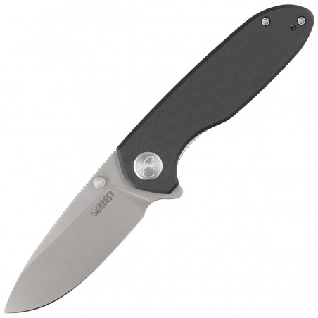 Nóż Kubey Knife Belus Black G10, Bead Blasted AUS-10 (KU342A)