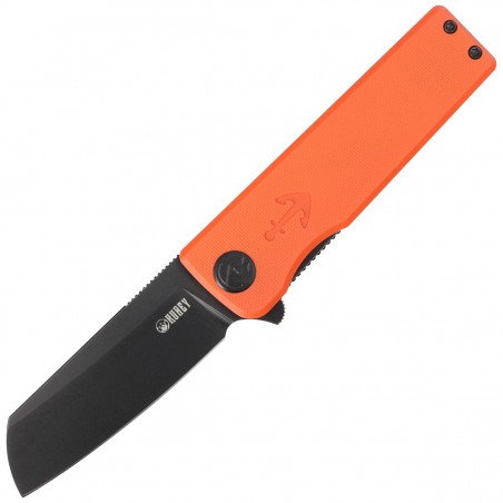 Nóż Kubey Knife Sailor Orange G10, Blackwashed AUS-10 by Sekira Sochi (KU317F)