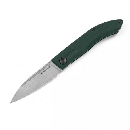 Nóż Real Steel Stella Green G10, Greywash VG-10 by Poltergeist Works (7054)