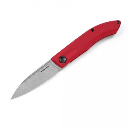 Nóż Real Steel Stella Red G10, Greywash VG-10 by Poltergeist Works (7053)