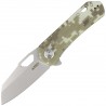 Nóż Kubey Knife Duroc Camo G10, Bead Blasted AUS-10 by Colin Maisonpierre (KU332J)