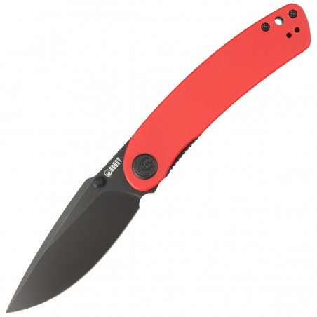 Nóż Kubey Knife Momentum Red G10, Dark Stonewashed AUS-10 by Sherif Manganas (KU344I) Nóż Kubey Knife Momentum Red G10, Dark Stonewashed AUS-10 by Sherif Manganas (KU344I)