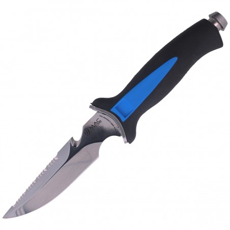 Nóż nurkowy MAC Coltellerie 120mm (AQUATYS BLUE)