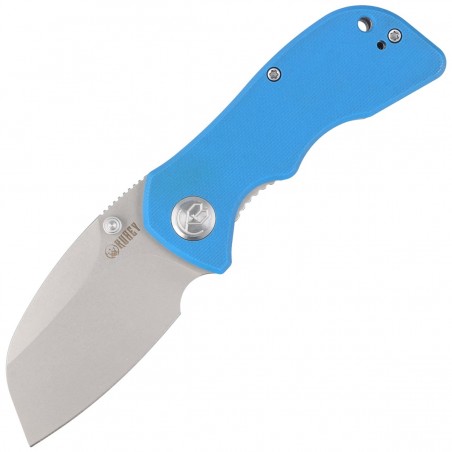 Nóż Kubey Karaji Blue G10, Bead Blasted D2 (KU180C)