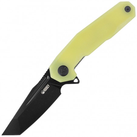 Nóż Kubey Carve Translucent Yellow G10, Blackwash AUS-10 (KB237J) Nóż Kubey Carve Translucent Yellow G10, Blackwash AUS-10 (KB237J)