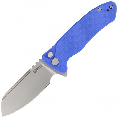 Nóż Kubey Knife Creon Blue G10, Beadblasted AUS-10 (KU336C)