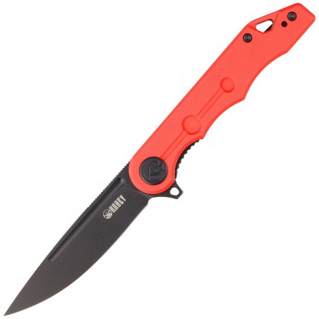 Nóż Kubey Knife Mizo Red G10, Blackwashed AUS-10 by Tiguass (KU312C)