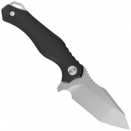 Nóż Kubey Knife Golf Black G10, Beadblasted AUS-10 (KU230C)