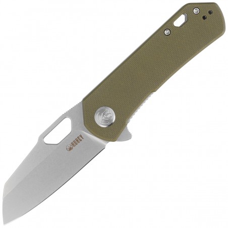 Nóż Kubey Knife Duroc Dark Green G10, Bead Blasted AUS-10 by Colin Maisonpierre (KU332G) Nóż Kubey Knife Duroc Dark Green G10, Bead Blasted AUS-10 by Colin Maisonpierre (KU332G)
