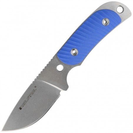 Nóż Real Steel Hunter 165 Blue G10, Stonewashed 12C27 (3534)