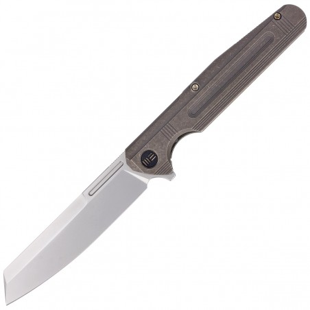 Nóż WE Knife Reiver LE No xxx/260 Bronze Titanium, Silver Bead Blasted CPM S35VN (WE16020-3)