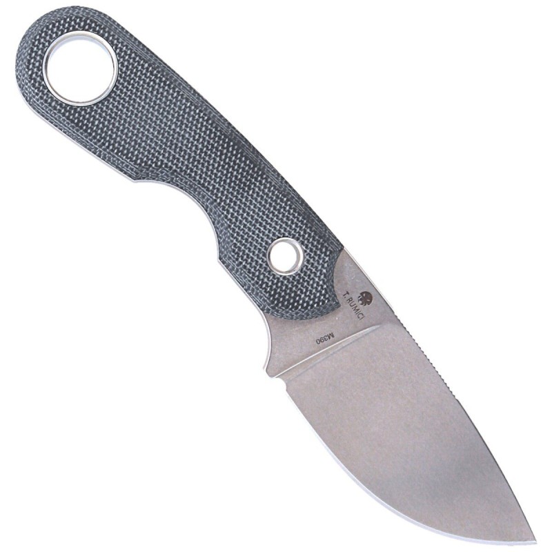 Nóż Viper Berus1 Black Canvas Micarta, Stonewashed by Rumici (VT4012CB)