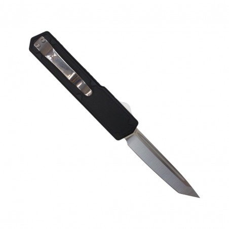 Nóż automatyczny TacKnives TK Pro OTF Vigor V2 Black G10 / Black Aluminum, Satin 154CM