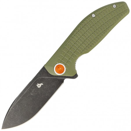 Nóż BlackFox Acutus OD Green G10, Black PTFE D2 by Grigorii Matveev (BF-764 OD)