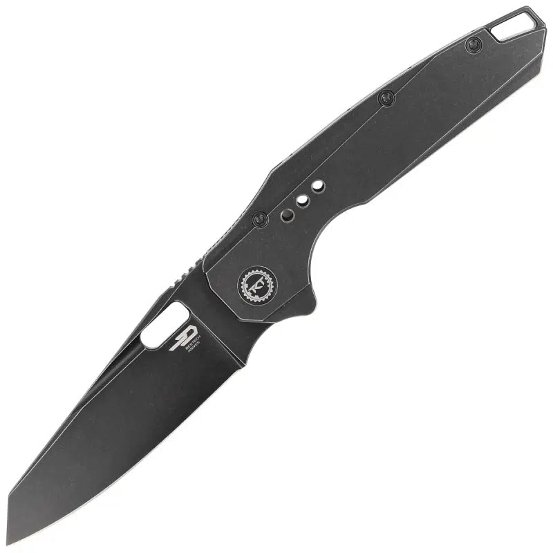 Nóż Bestech Nyxie Black Titanium, Black Stonewasched CPM S35VN by Todd Knife and Tool (BT2209B)