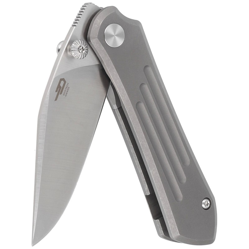 Nóż Bestech Icarus Dark Stonewash Titanium, Satin M390 by Nick Rogers (BT2302C)