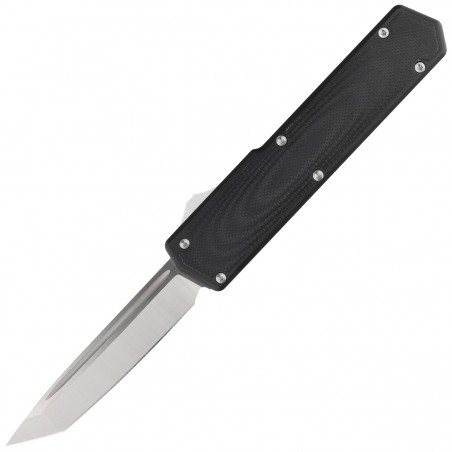 Nóż automatyczny TacKnives TK Pro OTF Vigor V2 Black G10 / Black Aluminum, Satin 154CM
