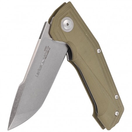 Nóż Viper Larius Green G10, Stonewashed M390 by Fabrizio Silvestrelli (V5960GG)