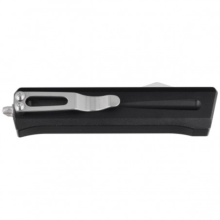 Nóż automatyczny TacKnives TK Pro OTF Stinger DP Black Aluminum, Satin / DLC 154CM