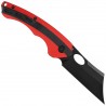 Nóż Bestech Skirmish Red / Black G10, Black Stonewashed D2 (BG44D)